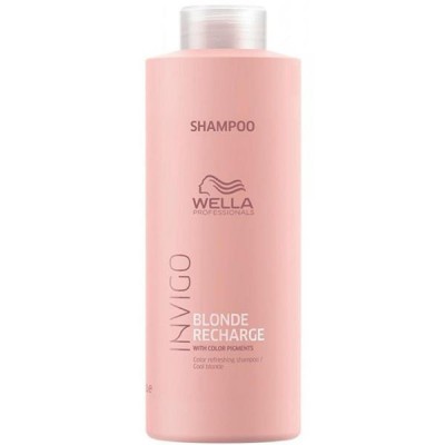 Wella-Blonde Recharge color refreshing shampoo cool blonde 33.8oz